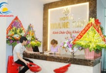 Lễ tân khách sạn Hoàng Kim Sầm Sơn