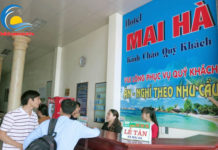Lễ tân khách sạn Mai Hà Sầm Sơn
