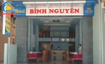 Mặt tiền khách sạn Bình Nguyên Sầm Sơn